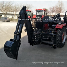 Germany Hot Sale Lw-6e 20-35HP Tractor Hitched Pto drive Hydraulic Side Shift Backhoe with Ce Certificate
